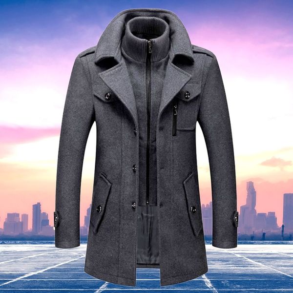 Men's Khaki Winter Coat