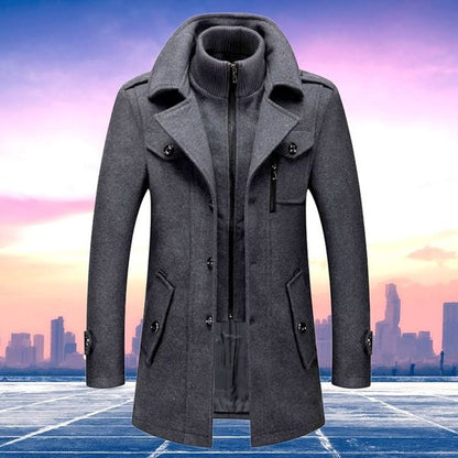 Men's Khaki Winter Coat