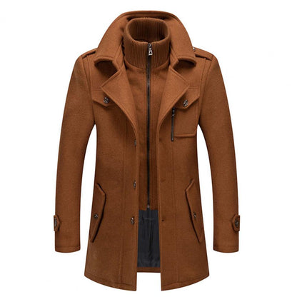 Men's Khaki Winter Coat