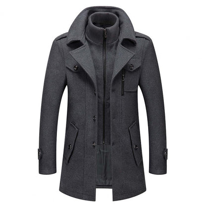 Men's Khaki Winter Coat