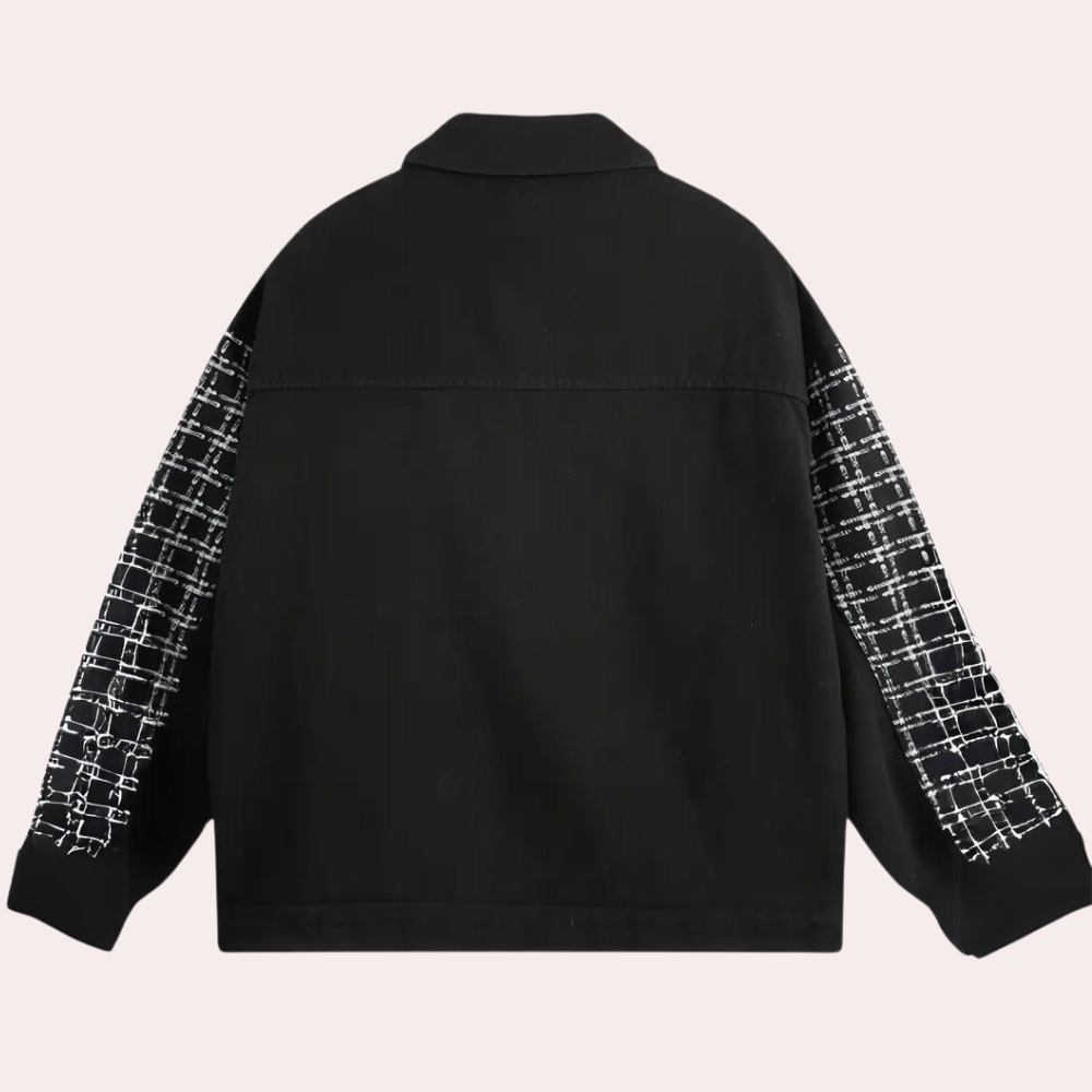 Men's Black Denim Jacket