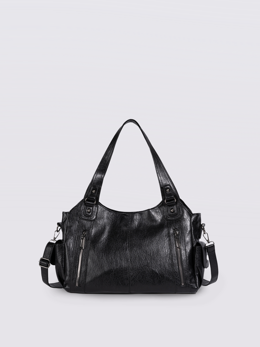 Women's Black Tote Bag in Black
