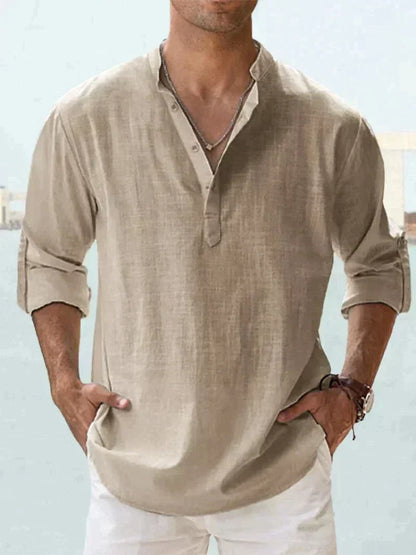 Men's Relaxed Fit Casual Shirt