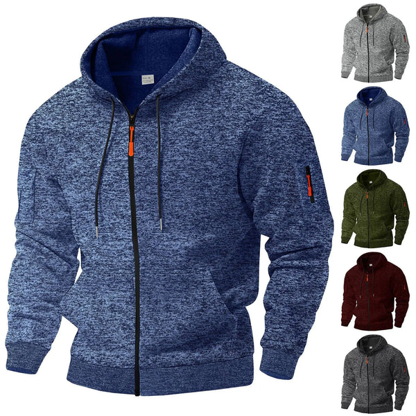 Men's Donkerrood Winter Coat
