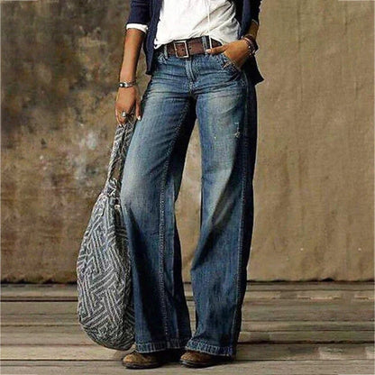 Women's High Waisted Jeans view 2