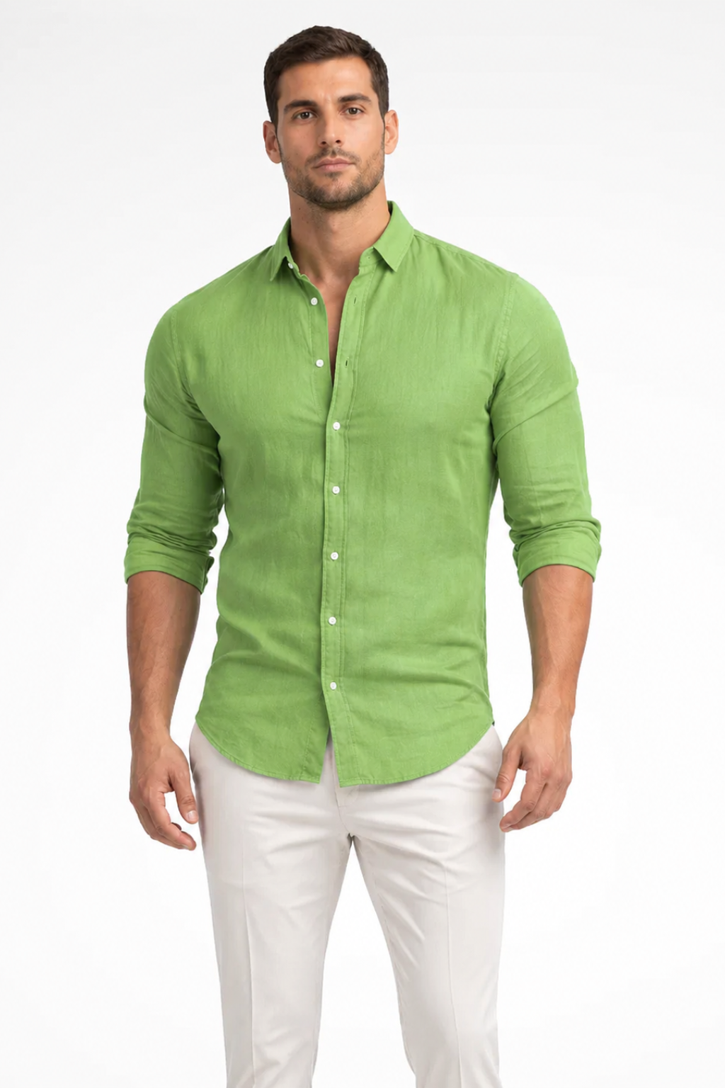 Men's Long Sleeve Relaxed Fit Shirt view 2
