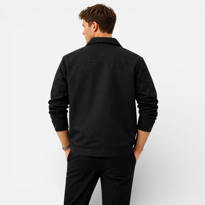 Men's Lapel Collar Lightweight Jacket
