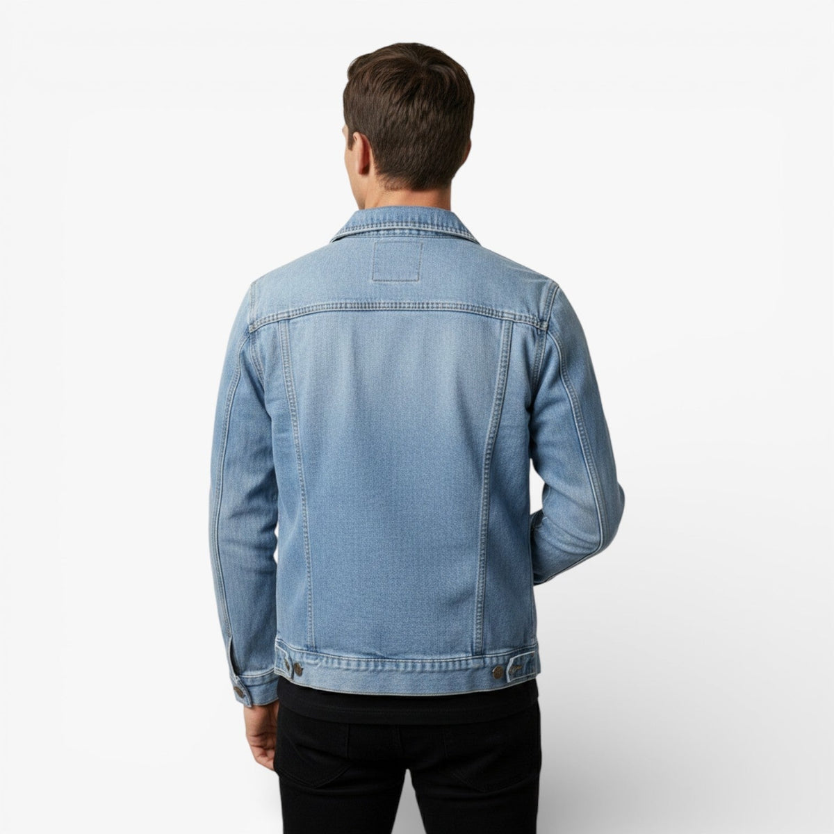 Men's Blue Vintage Denim Jacket