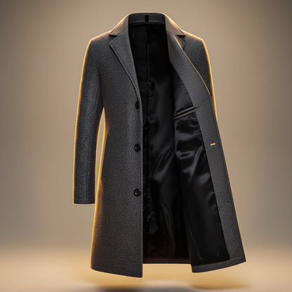 Men's Slate Gray Winter Coat