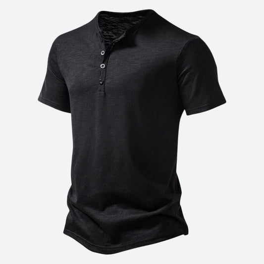 Men's Black Relaxed Fit T Shirt