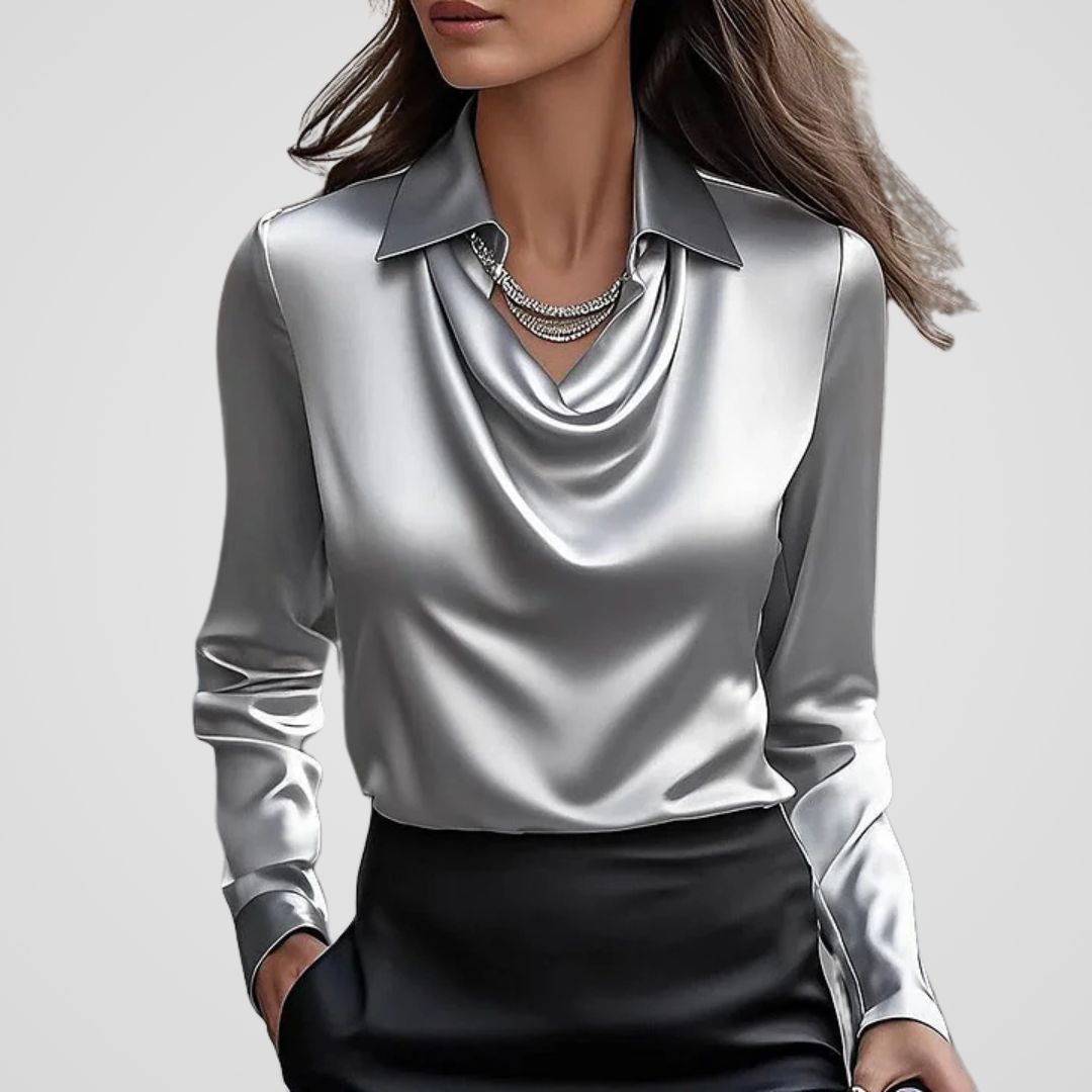 Women's Blouse in Grey