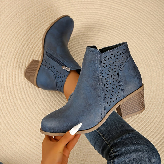 Women's Zip Up Ankle Boots