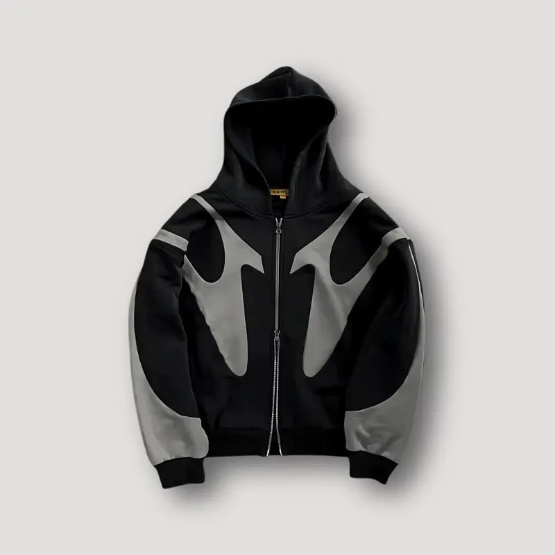 Men's Blue Hoodie in Black