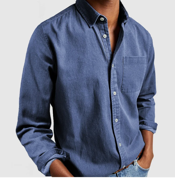 Men's Button Front Casual Shirt