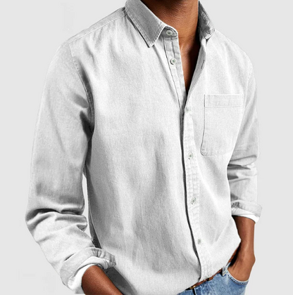 Men's Button Front Casual Shirt