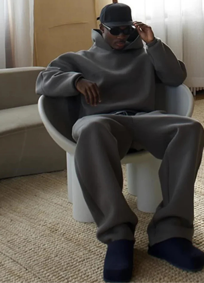 Men's Casual Comfort Hoodie in Grey