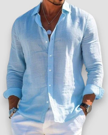 Men's Casual Shirt in Blue