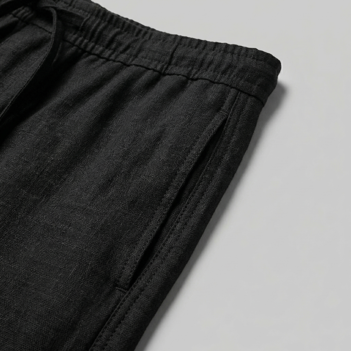Men's Beige Slim Fit Trousers