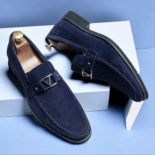 Men's Blue Loafers