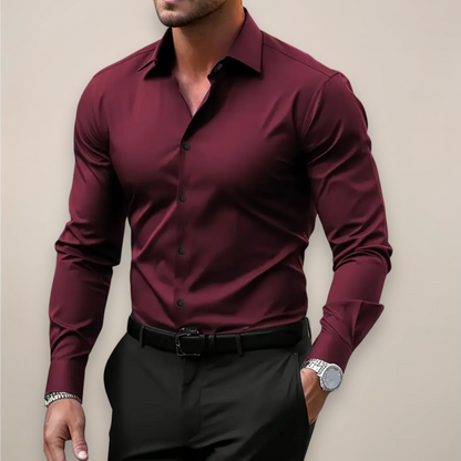 Men's Long Sleeve Tailored Shirt view 4
