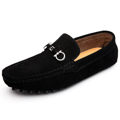 Men's Metal Bit Driving Slip On Loafers