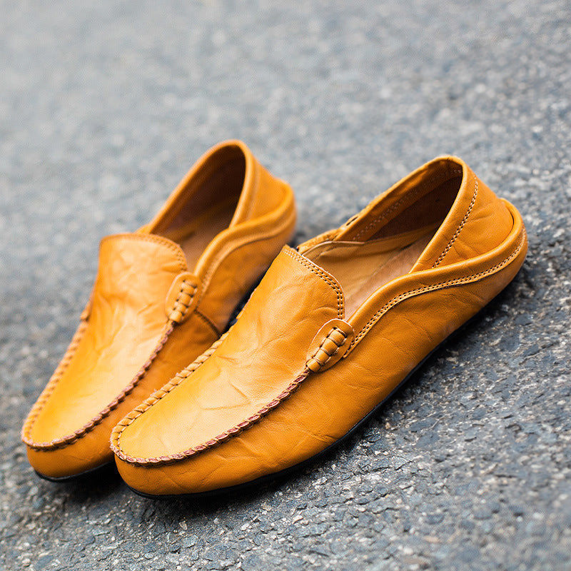 Men's Stitched Sole Slip On Driving Loafers