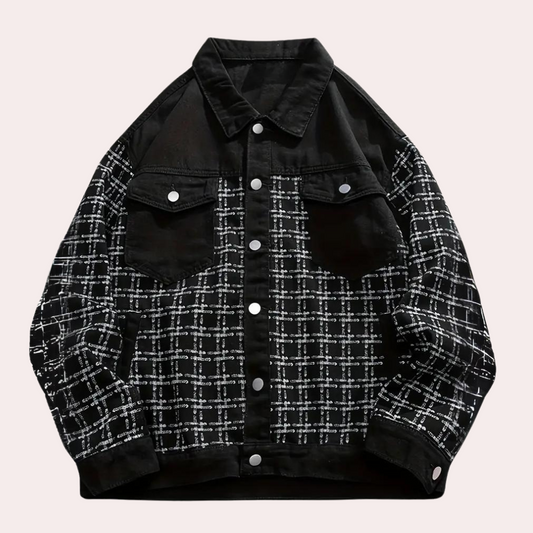Men's Black Denim Jacket
