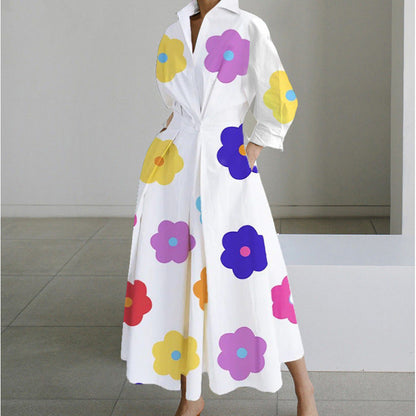 Women's Polka Dot Wrap Dress view 8