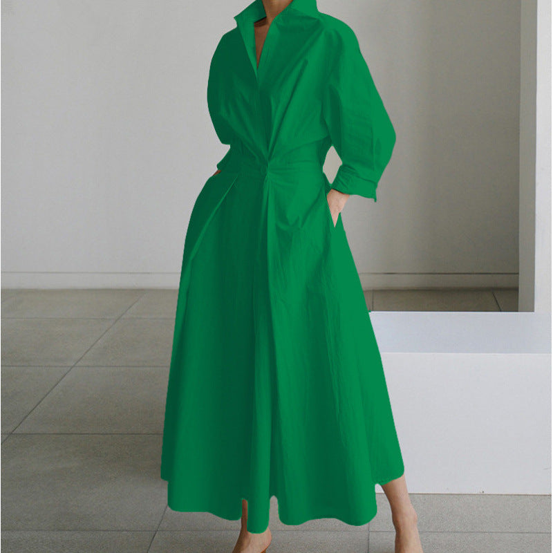Women's Polka Dot Wrap Dress view 3