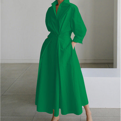 Women's Polka Dot Wrap Dress view 3