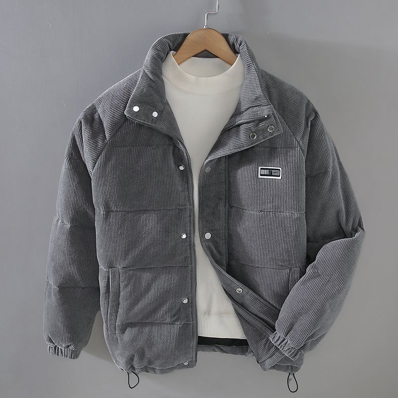 Men's Quilted Corduroy Winter Coat