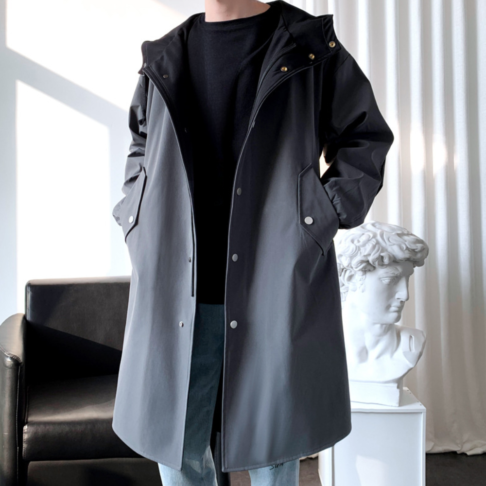 Men's Grey Comfort Winter Coat