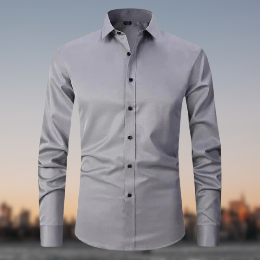 Men's Black Shirt in Gray