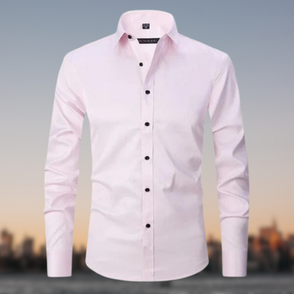 Men's Black Shirt in Pink