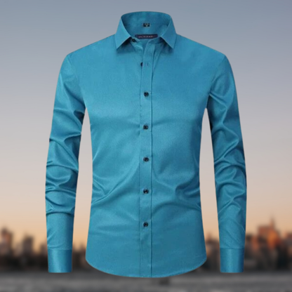 Men's Black Shirt in Light green
