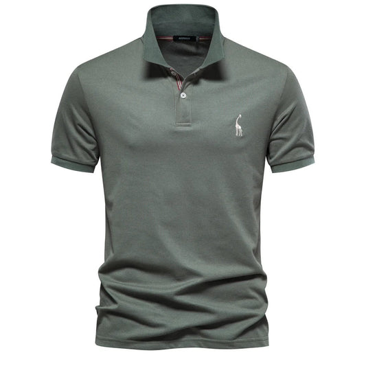 Men's Khaki Polo Shirt