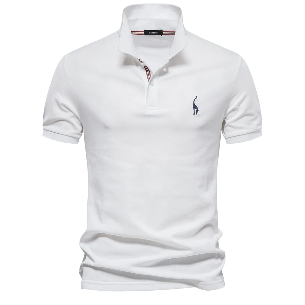 Men's Khaki Polo Shirt