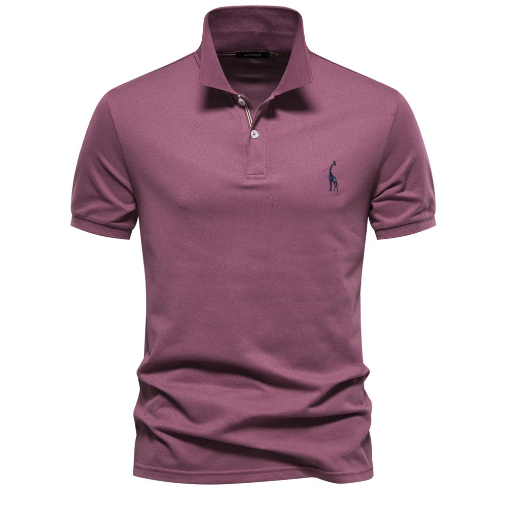 Men's Khaki Polo Shirt