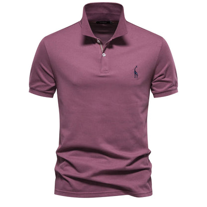 Men's Khaki Polo Shirt