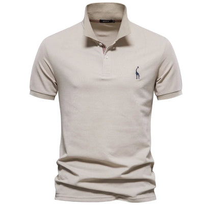 Men's Khaki Polo Shirt