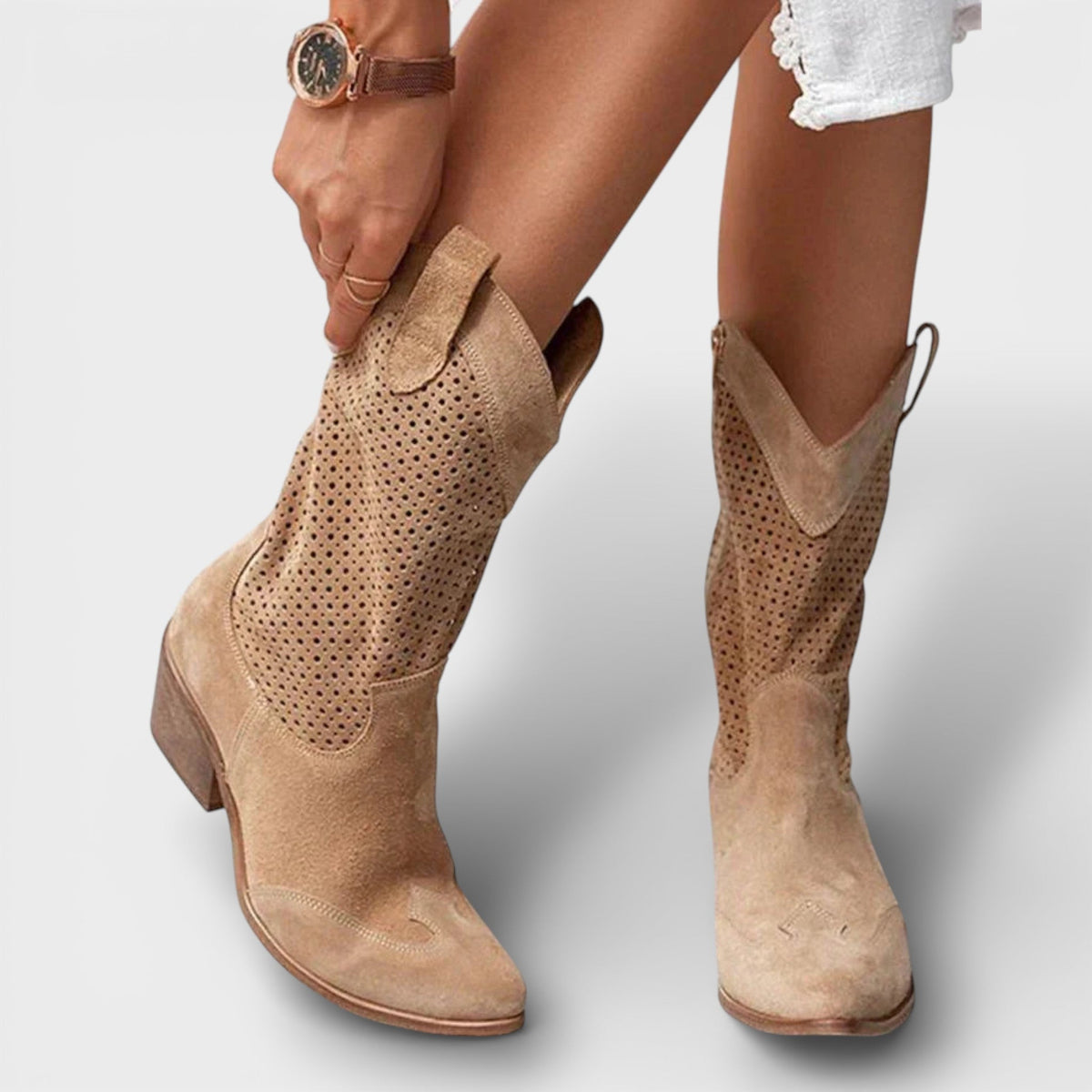Women's Pointed Toe Outdoor Ankle Boots
