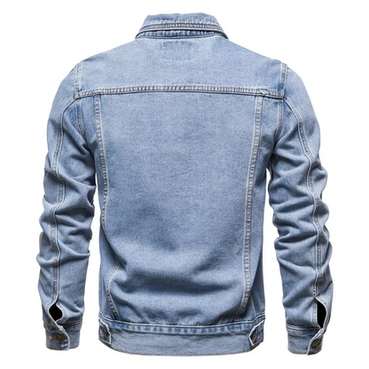 Men's Slim Fit Vintage Denim Jacket