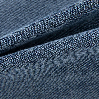 Men's Tapered Drawstring Cuffed Textured Jeans