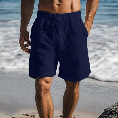 Men's Quick Dry Sheer Panel Lightweight Swim Shorts