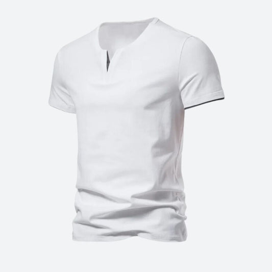 Men's White Relaxed Fit T Shirt