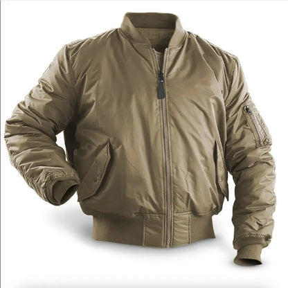 Men's Quilted Jacket in Brown