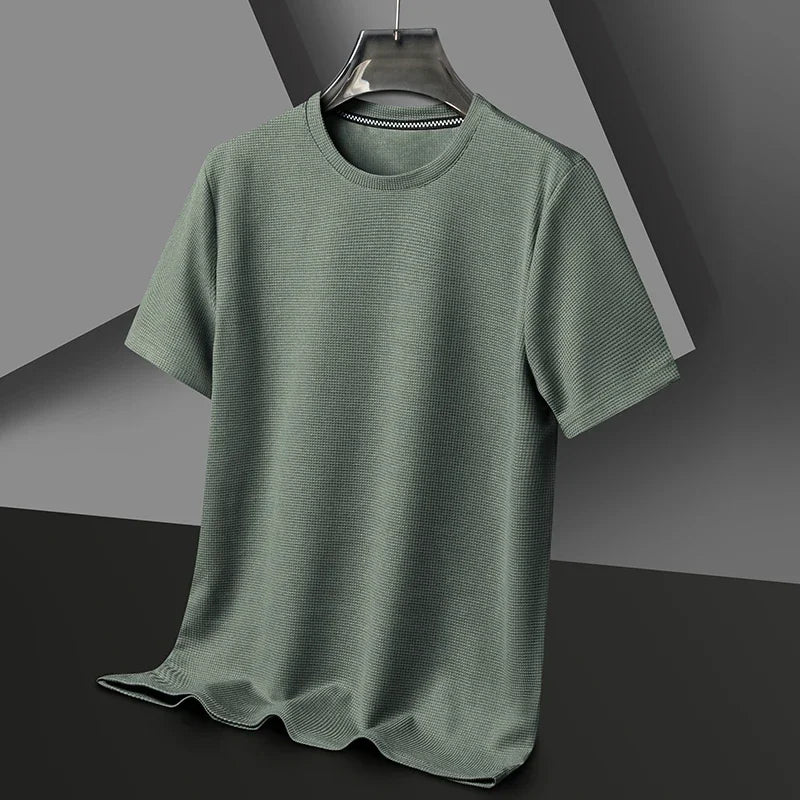 Men's Light Brown Shirt in Green