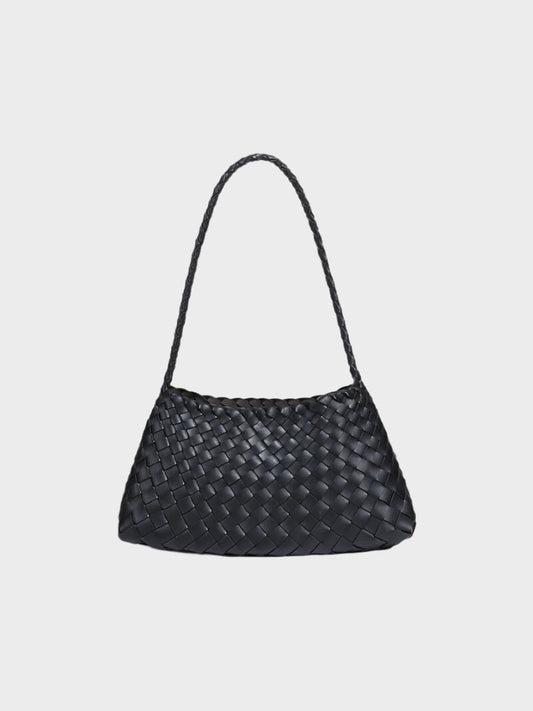 Women's Beige Handbag in Black
