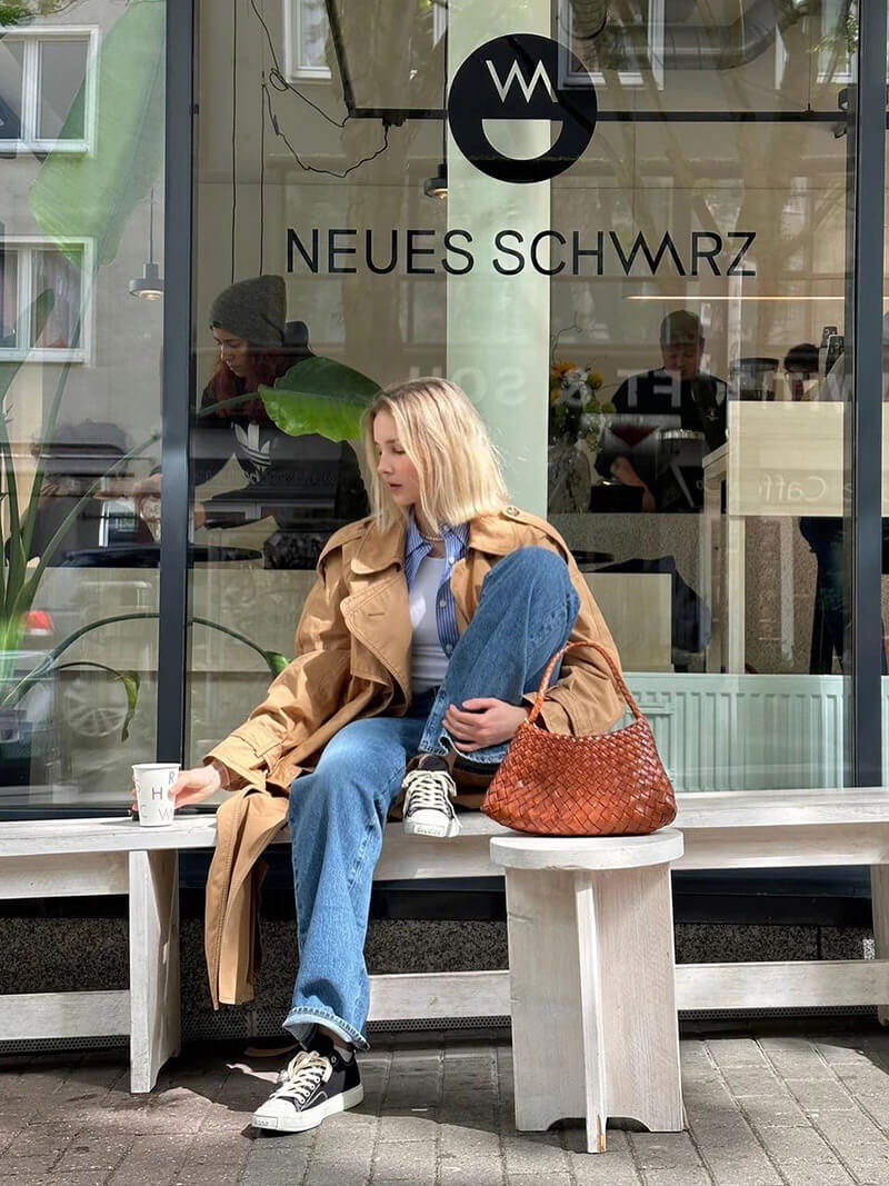 Women's Beige Handbag