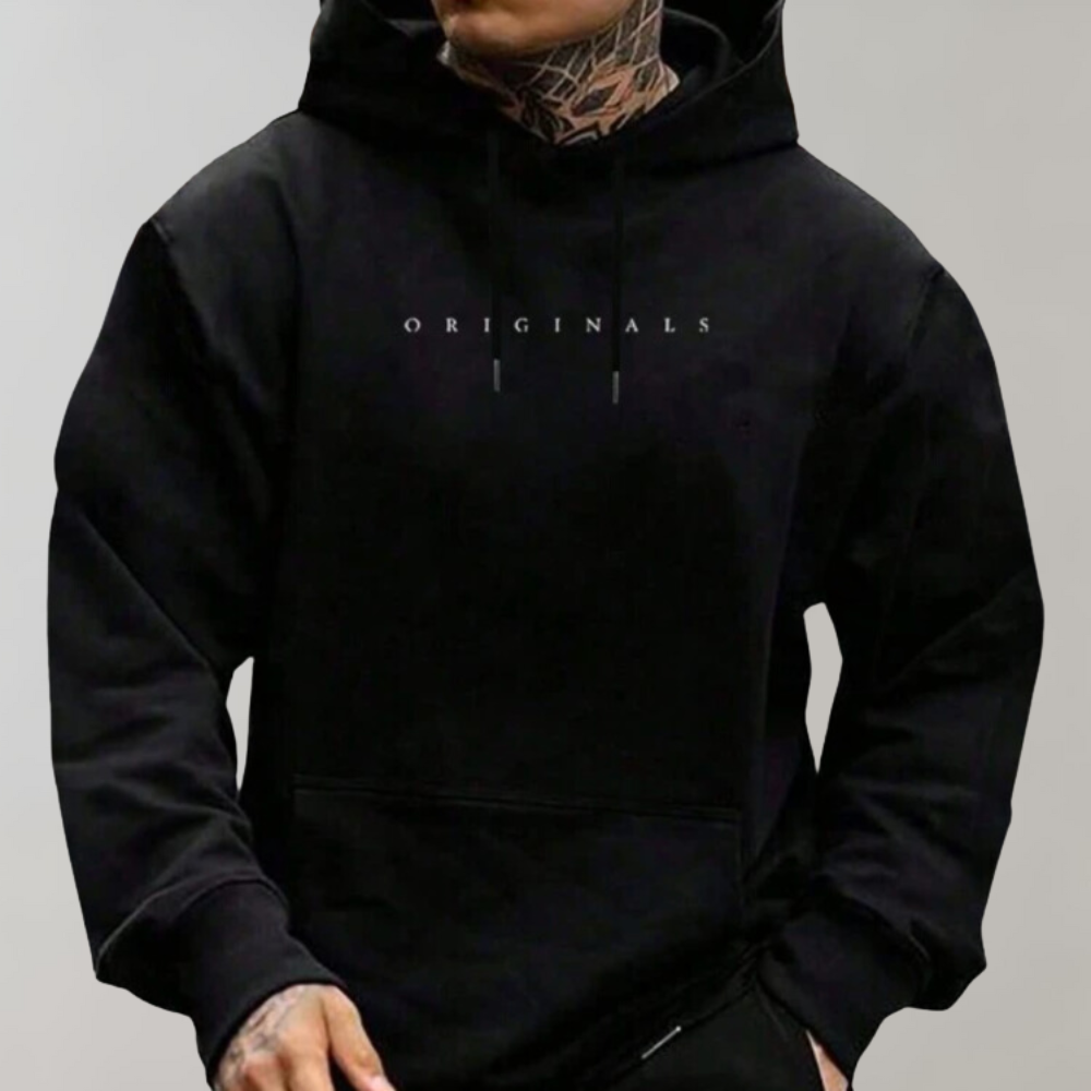 Men's Knitted Oversized Hoodie view 2